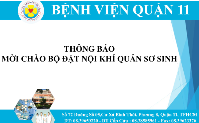 Thông báo mời chào giá bộ đặt nội khí quản bé sơ sinh